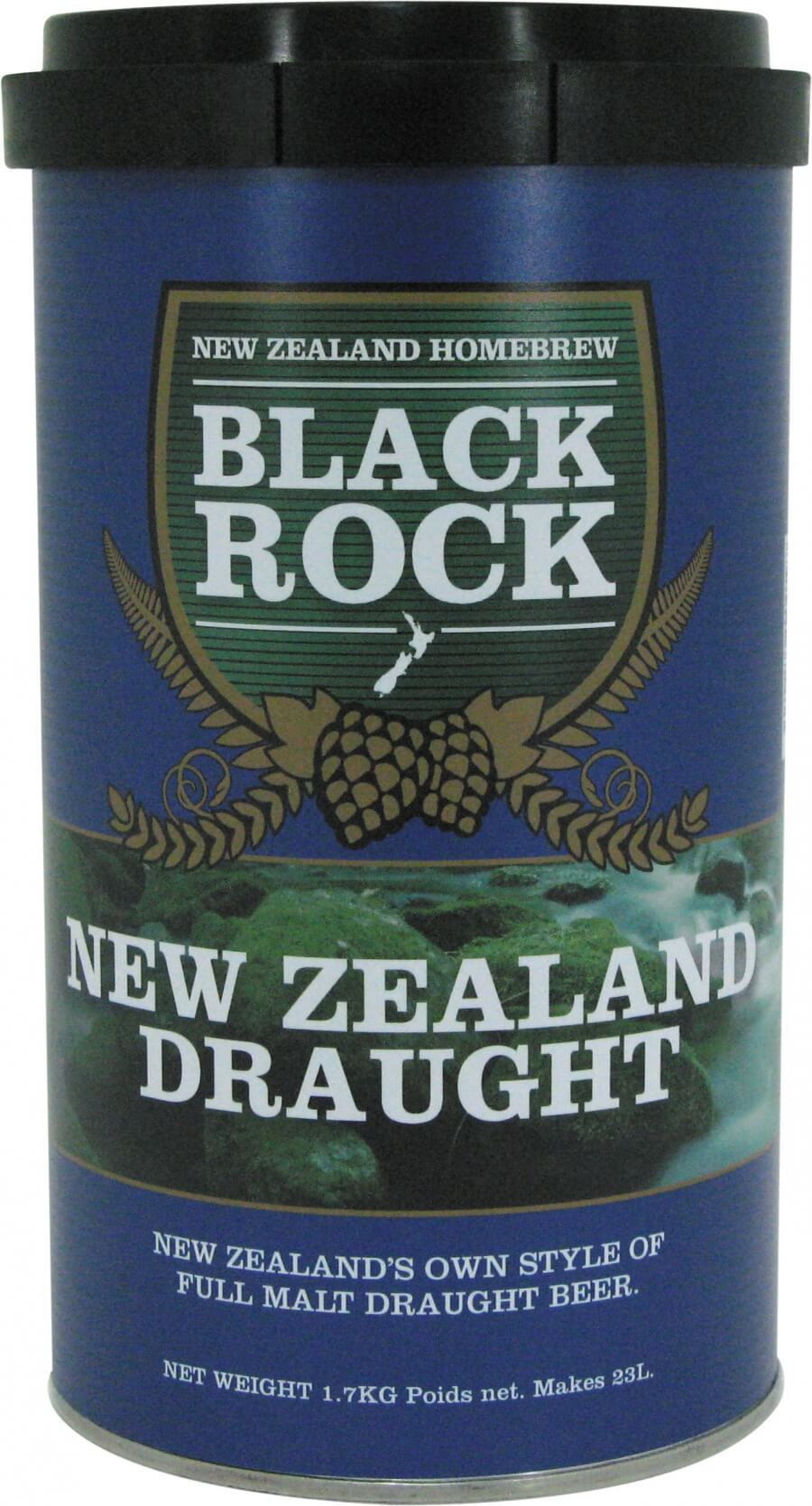 Black Rock NZ Draught Beerkit 1.7kg UBREW4U
